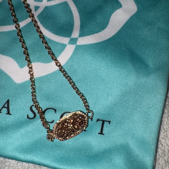 Kendra Scott • Elaina Adjustable Bracelet • Rose Gold Drusy - Picture 7 of 7